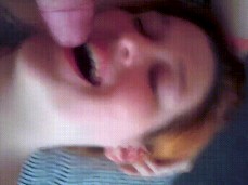 #cumshot #facial gif