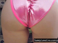 sunny_pink_bikini_ass gif
