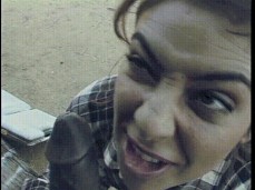 An Italian Woman loves her some  meat! gif