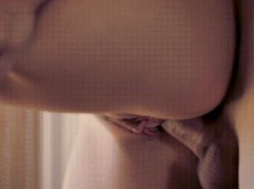 Woman succumbs, her sensuality demanded gif