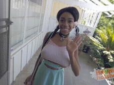 brittney whtie waving gif