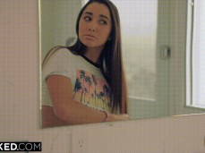 karlee Grey in shorts show the ass gif