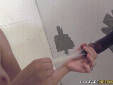 Summer Carter Removes Condom from  Cock gif