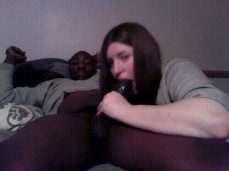 mrs. chocking on bbc gif