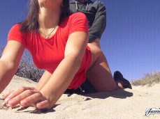 Abella Danger's Road Trip with James Deen (2) gif