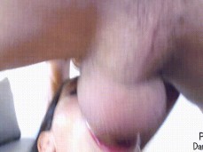 Amazing Deepthroat gif