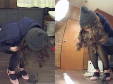 desperation pee squating gif