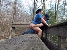 Couple fucking in the Park gif