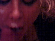 Allysin gets a facial gif