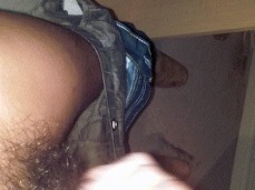 Cum from a brown cock gif