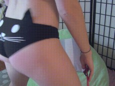 #blonde #bubblebutt gif