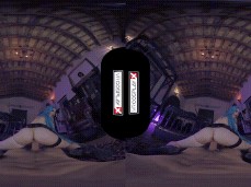 Alessa Savage reverse cowgirl VR gif