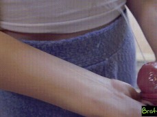 Kristen Scott Bratty Sis handjob gif