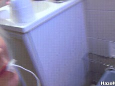 The submissives are made to clean in the nude gif