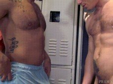 MenOver30 Helping His Dick at the Gym 0433 3 gif