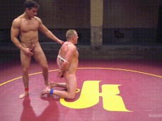Muscle Hunk Jacob Durham wrestles naked 0048 3 gif