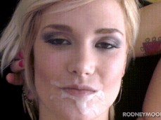 Siri's white and sticky smile gif