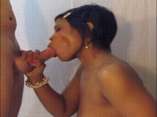 Raven Swallowz 1920's Themed Flapper Blowjob gif