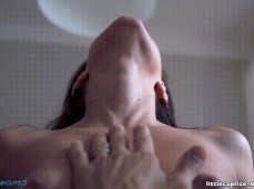 Little Caprice beautiful neck gif