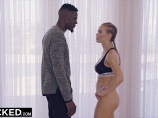 #bbc #interracial #interracial kiss #white girl #white woman gif