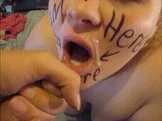Cum  Slut Takes Load To Face gif