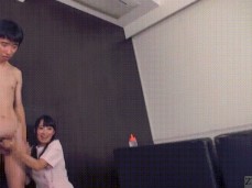 Huge Japanese Cumshot Handjob gif