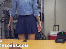 #ass #thong #upskirt gif