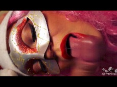 Christmas present blowjob gif