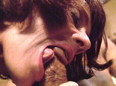 Vintage blowjob by Carol Cox - petite short hair hottie gif