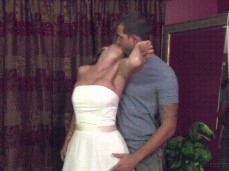 Jodi west making out before wedding ceremony gif