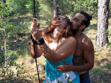 Dirty tease tastes her juices gif