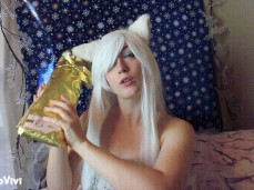 Romantic XXXMAS with Snow Neko OmankoVivi gif