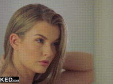 Mia Melano blue eyes sexy gif