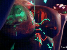 Blacklight #Body Paint gif