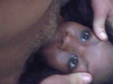 Facefuck eyes held open nose pinch gagging gif