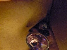 Anal plug insertion gif