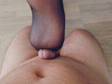 sole job toes on balls gif