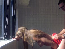 Nerdy girl Eve fucking gif