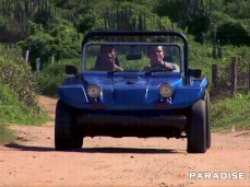 Babalu - Threesome on the beach gif