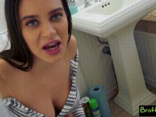 sis caught on toilet gif