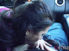 Road trip blowjob gif