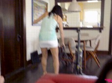 it's all good-she's vacuuming! gif