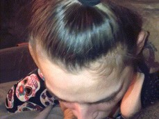 Slow amateur Deepthroat gif