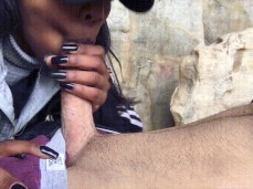 Sarah Banks Blowjob gif