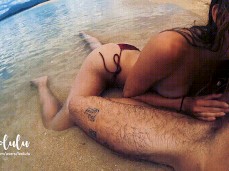 blowjob on beach gif