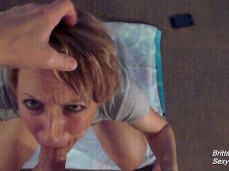 Pov amateur clean dick after cumshot gif