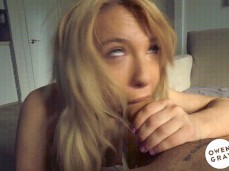 Kenzie Reeves Amazing POV Blowjob gif