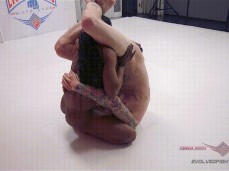 Ebony FBB destroys Man with wresting then Fucks him and  him gif