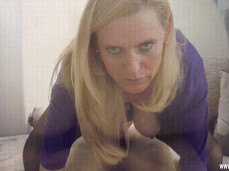 DirtyTina rides reverse cowgirl gif