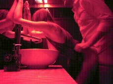 Club bathroom doggy style gif
